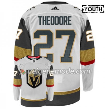 Kinder Eishockey Vegas Golden Knights Trikot SHEA THEODORE 27 Adidas Weiß Authentic